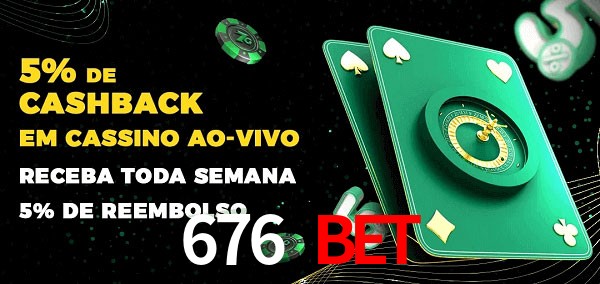 Promoções do cassino ao Vivo 676 bet